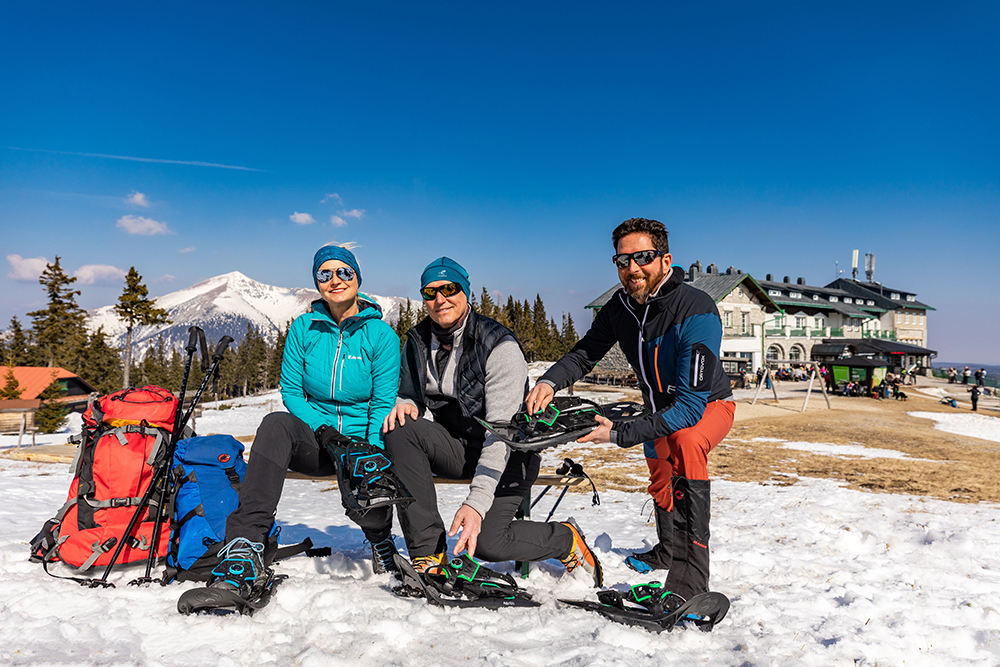 Rax Berggasthof Schneeschuhwandern